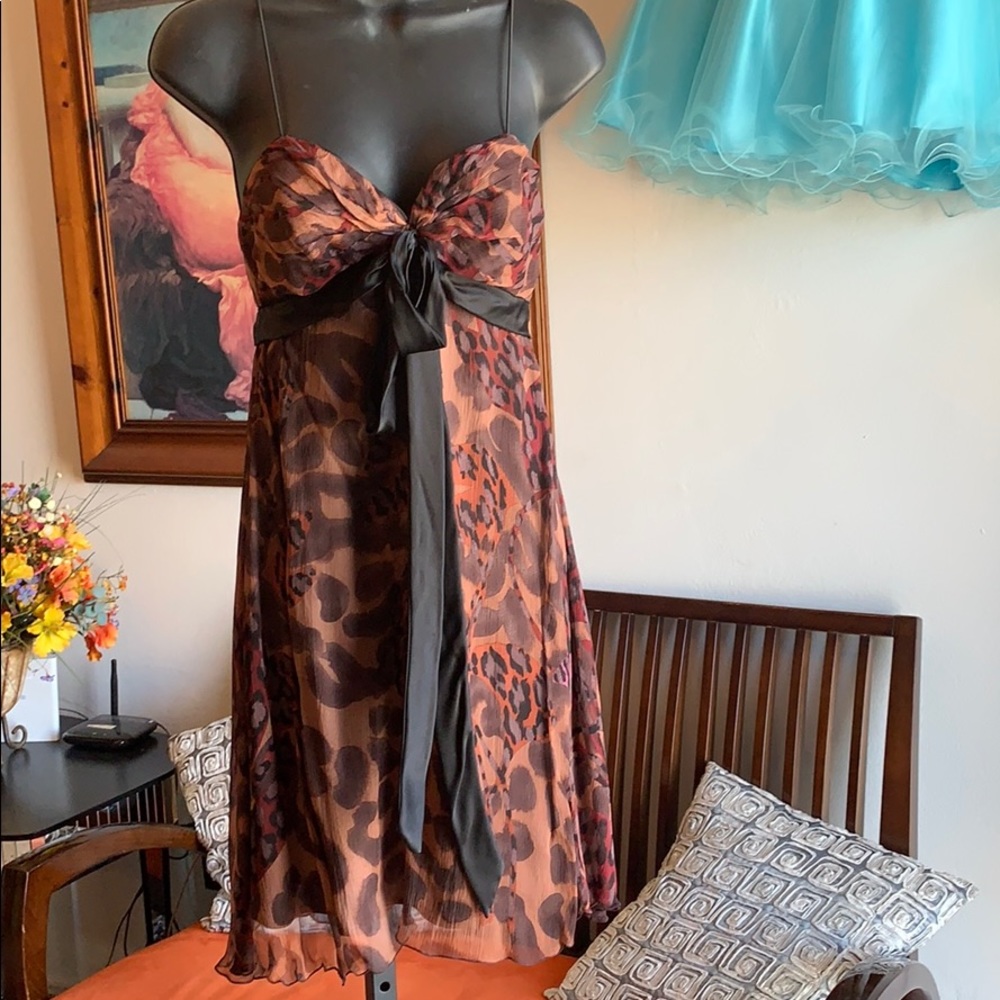Pink/animal short Alexia Admor dress